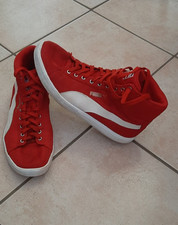 Puma Archive Lite mid Suede alte rosse nylon sneakers 44 EU - ORIGINALI!