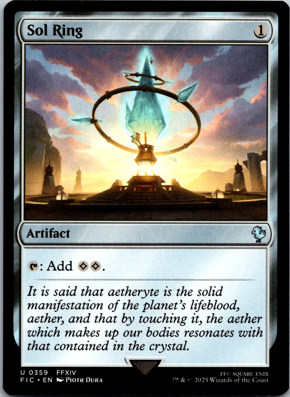 Sol Ring (0359) [FIC - 359] NM Magic