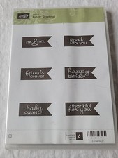 Banner Greetings Stampin' UP Stamp Set