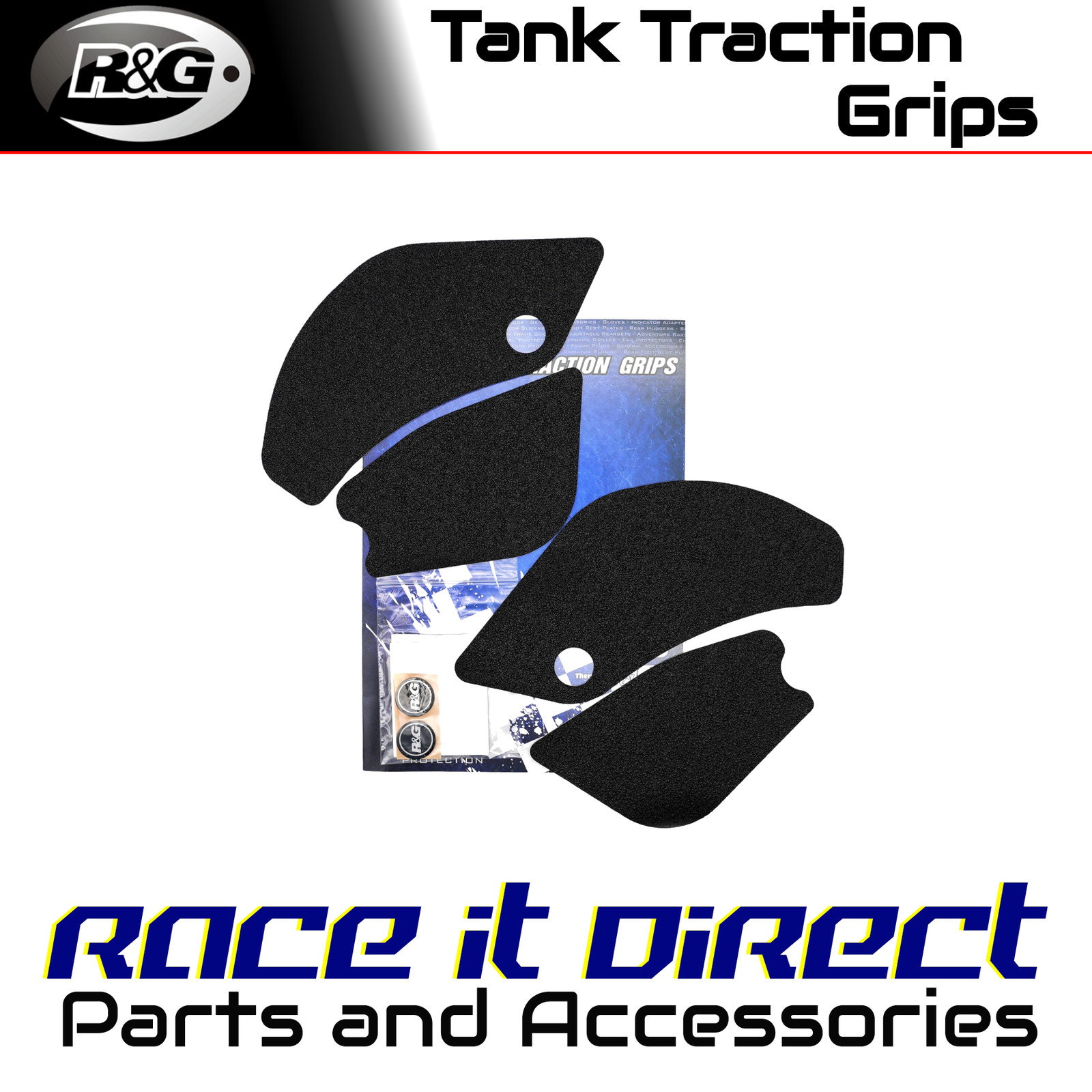 Tank Traction Grips for Yamaha YZF-R1M 2020-2026 R&G