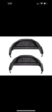 Husky Rear Wheel Well Guards Fit 19-26 Silverado 1500 NB All Model No ZR2 2p Set
