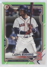 2021 Bowman Prospects Neon Green Border 351/399 Jeisson Rosario #BP-37 0b4t