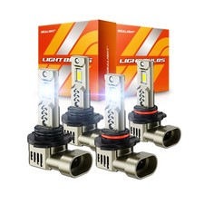 SEALIGHT 9005/HB3 9006/HB4 LED Bulbs Combo, 1000 Super Bright, 1:1 Mini Size...