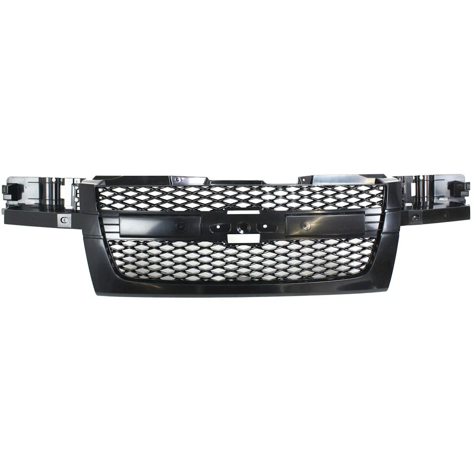 Grille Assembly Kit For 2004-2012 Chevy Colorado Textured Dark Gray Shell - Изображение 2 из 4