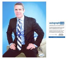 Andy Cohen "Watch What Happens Live" AUTOGRAPH Signed Bravo 8x10 Photo I ACOA