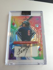 Wild Card Kenni Gomez Outfielder Stacked Deck Autograph Rookie 2024 1/1 Ace