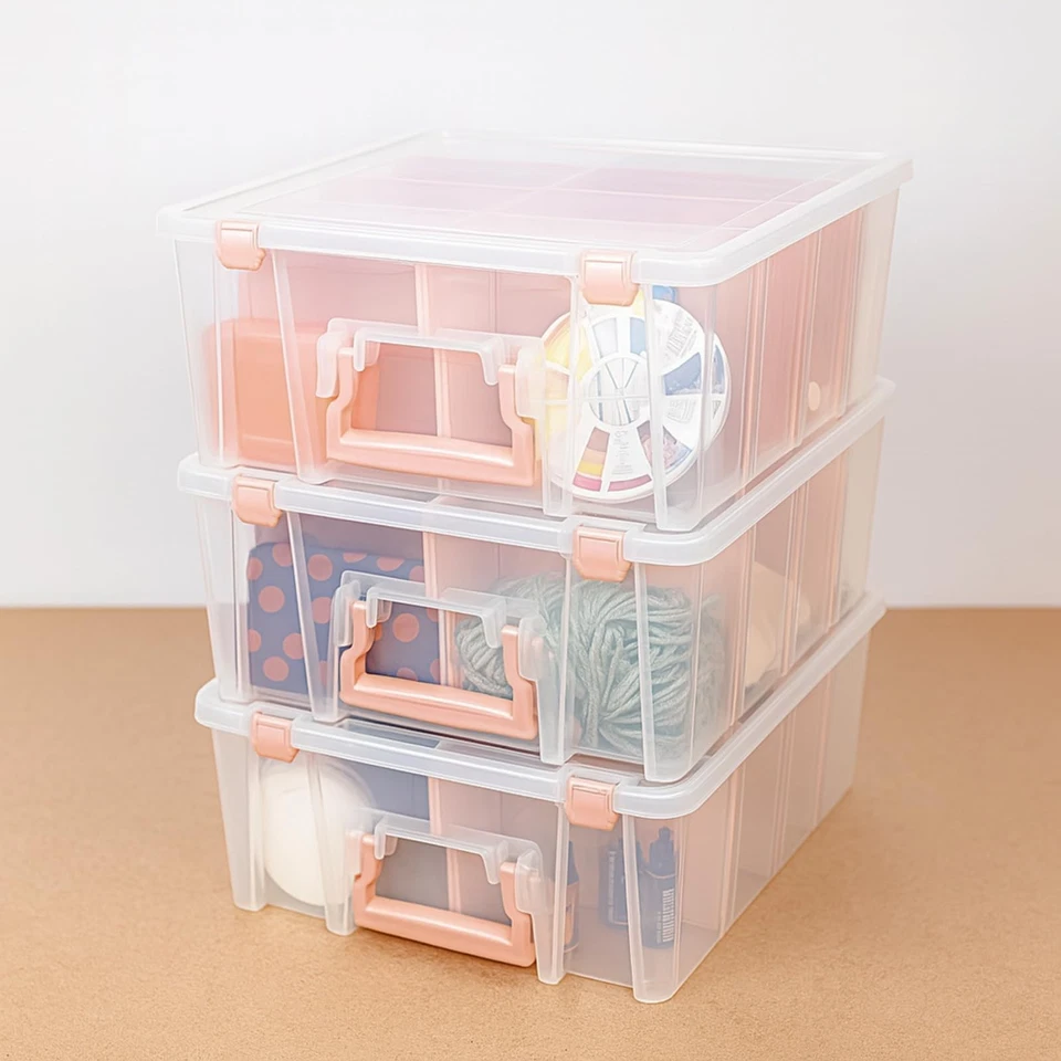 6990RK-AMZ супер сумка двойной глубокий отсек коробка - искусства хранения с 8 Rem... - Изображение 2 из 4