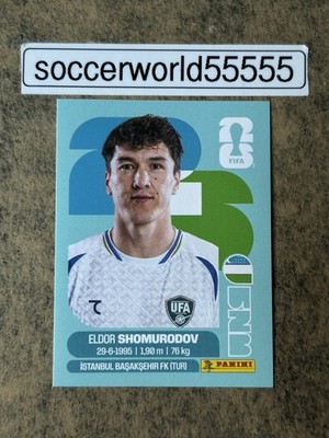 PANINI FIFA WORLD CUP 2026 - Sticker Nr. UZB 16 - ELDOR SHOMURODOV