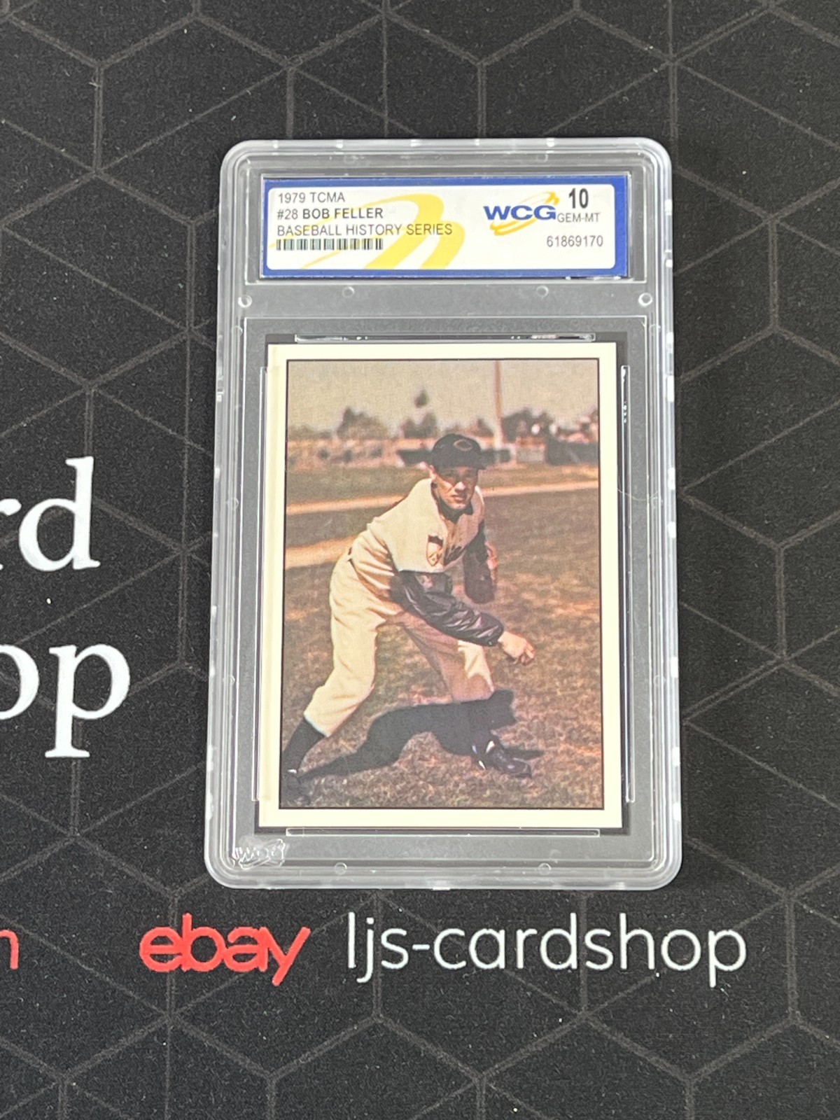 Bob Feller #28 Baseball Cards 1979 TCMA Baseball History Series trading card — raw and PSA graded price guide