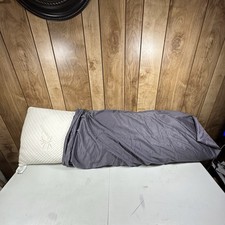 Snuggle-Pedic Bamboo Memory Foam Body Pillow 20" x 54" Leg Support Side Sleeper