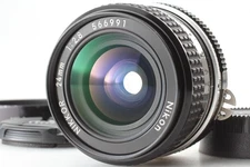 [Near MINT w/Hood] Nikon Ai Nikkor 24mm f/2.8 Wide Angle MF Lens From JAPAN