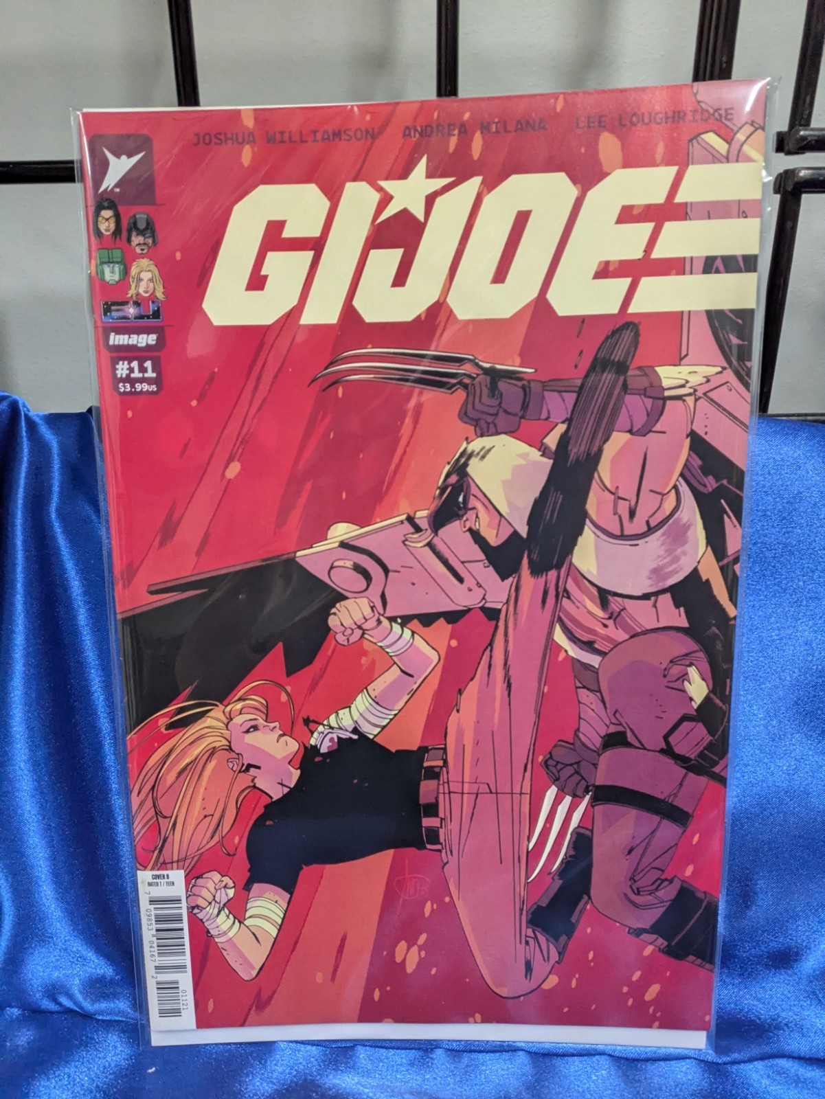 G.I. Joe #11 Cover B Andrea Milana Variant Image Comics. We Combine. We Pack Wel