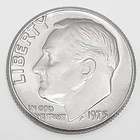 1975 P Roosevelt Dime AVE CIRCULATED **FREE SHIPPING**