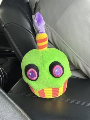 Five Nights at Freddy's Green Cupcake FNAF Funko Neon Blacklight Plush 2018