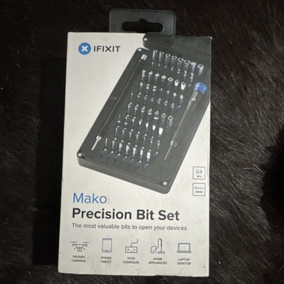 iFixit Mako Precision Bit Set 64-Piece 4mm Driver Metal Mixed Drive Bits