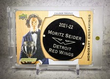 2023-24 UD ENGRAINED #HE-CA22 MORITZ SEIDER HONORARY ENGRAVINGS /100🔥🔥🔥📈