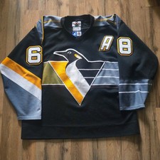 PITTSBURGH PENGUINS Jaromir Jagr Pro Player Authentic NHL Hockey Jersey  G2U
