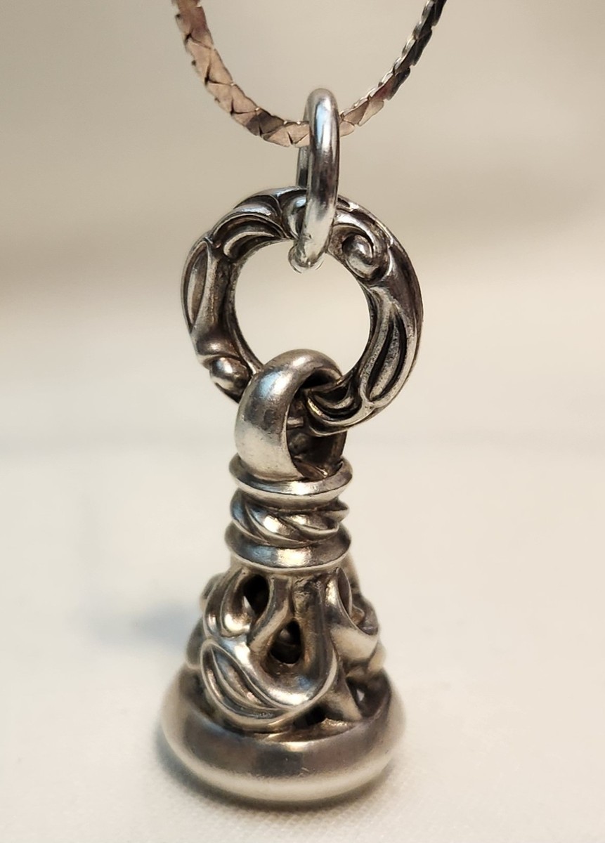 Leonard Kamhout ベルネックレス Lone Ones Leonard Kamhout Sterling Silver Crane Bell Pendant | eBay