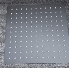 Shower System Concealed Matte Black 10 Inch Rainfall Square Handheld