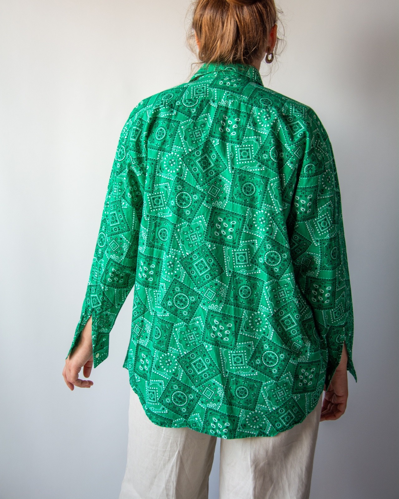 Vintage Naf Naf Bandana Print Shirt – Made in France