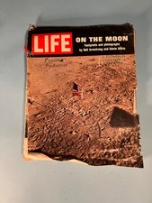 Lot ancien de 1969 NASA alunissage sur la lune space vie magazine et journaux
