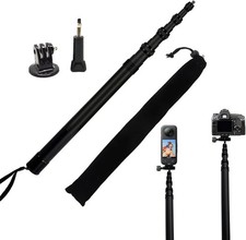 16Ft/5M Carbon Fiber Invisible Selfie Stick,16Ft Extended Super Long Pole for In