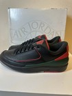 Nike Air Jordan 2 Low Christmas Men’s Size 12 Black/Fire Red/Cement Grey