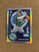 2024 Bowman Bowman AI Tyler Soderstrom #BAI-4 (RC) Oakland A’s