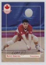 1992 Erin Maxx Canadian Summer Olympic Hopefuls Kent Greves #128 0q3