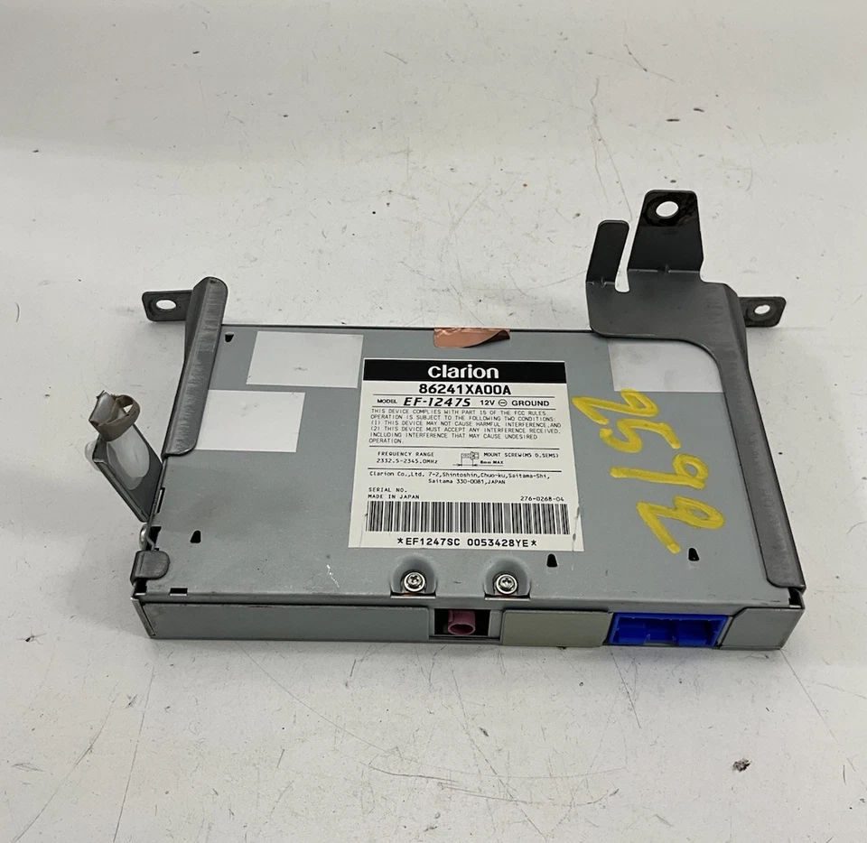 2011 Subaru Outback Satellite Radio Receiver Module Unit 86241XA00A OEM - Image 2 of 4