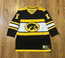 Iowa Hawkeyes 2010s Colosseum Athletics College Hockey Jersey Youth Kids Medium