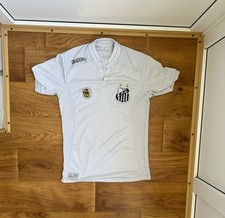 Camiseta deportiva Santos FC kit local blanca Kappa talla para hombre S núcleo bloque pequeño