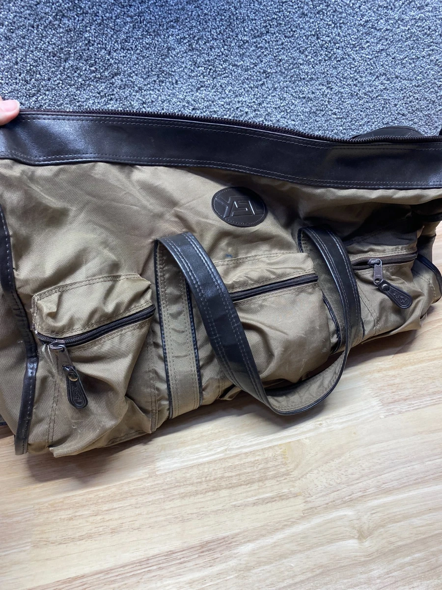 バッグ YSL Weekend Leather Duffle Bag SAINT LAURENT Full-Grain Leather Duffle Bag for Men | MR PORTER
