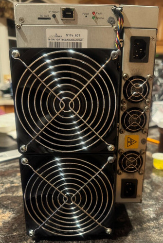 BITMAIN Antminer S17- 60T (200-240V~50/60 Hz 10A)