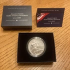 U.S. Mint 1 Ounce Silver U.S. Army Medal, OGP and COA