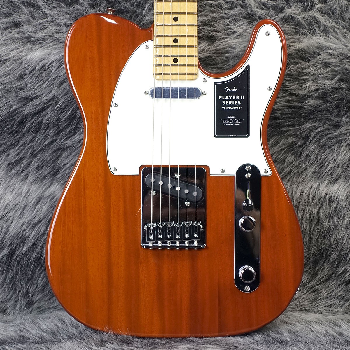 Electric Guitar Fender Player II Series Telecaster Mocha