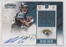 2015 Panini Contenders Rookie of the Year RPS /199 Rashad Greene Auto 0c6