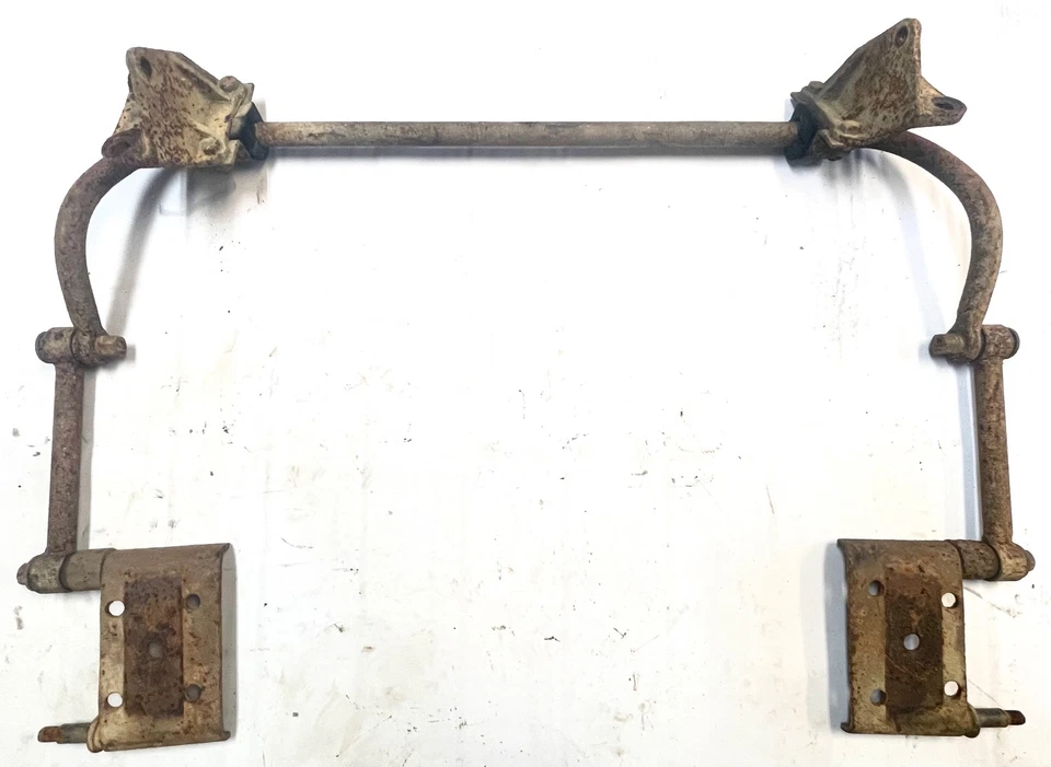 Barra estabilizadora Jeep CJ con soportes eslabones placas de eje CJ5 CJ7 CJ8 delantera de fábrica Foto 2 de 4