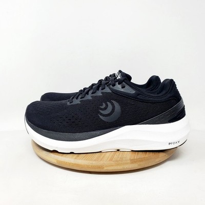 Topo Phantom 3 Running Shoes Womens 6.5 Black Lace Up Athletic Sneaker