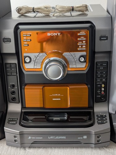 Sony LBT-ZX66i Mini Hi-Fi Stereo System with 5-disc CD changer Stereo Only 