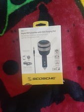 Digital FM Transmitter With USB Charging Port - For Any Vehicle - BRAND NEW