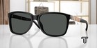 BURBERRY BE4181 300187 Black Grey 58 mm Men's Sunglasses