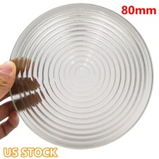 80mm Glass Spotlight Fresnel Lens Photography Television Tungsten Lens IP23