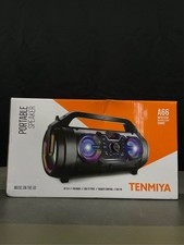 Portable Bluetooth Speaker with Subwoofer, Wireless Speakers with Booming Bass 1
