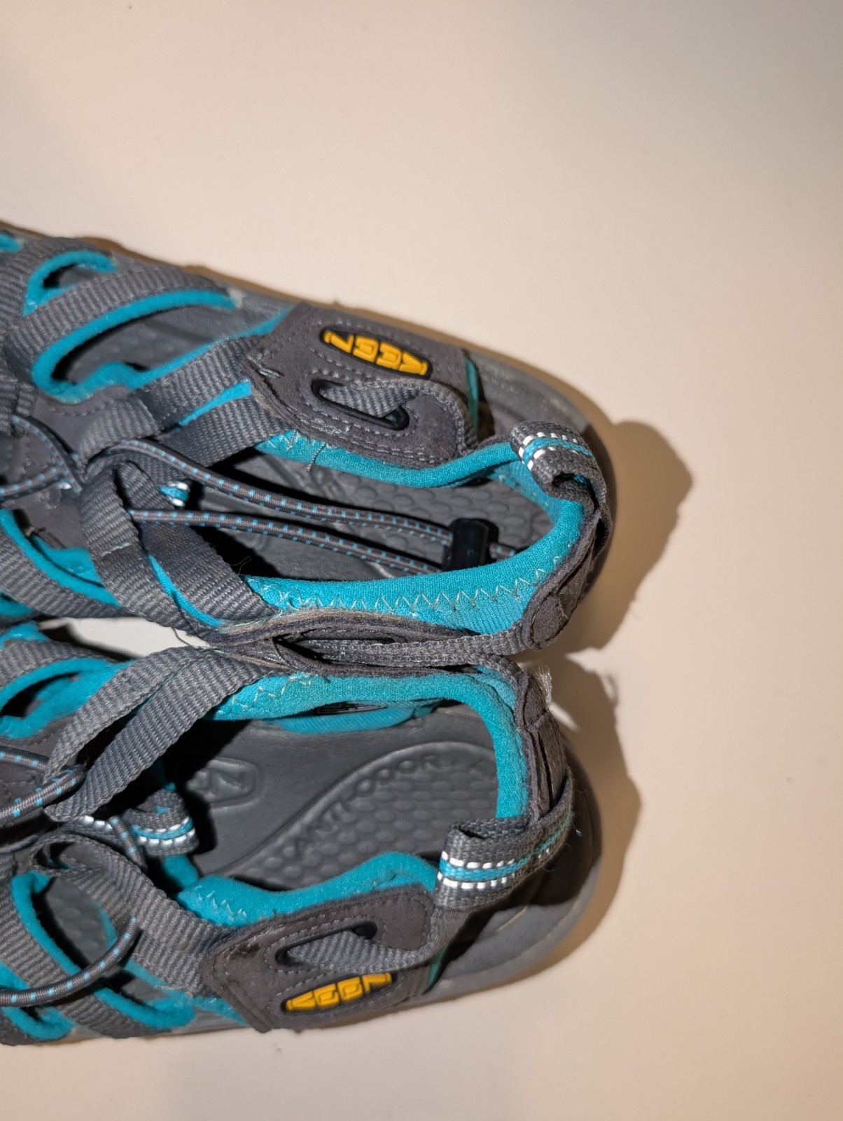 Sandali sportivi Keen Whisper donna 7 grigio acqua impermeabili scarpe da trekking acqua