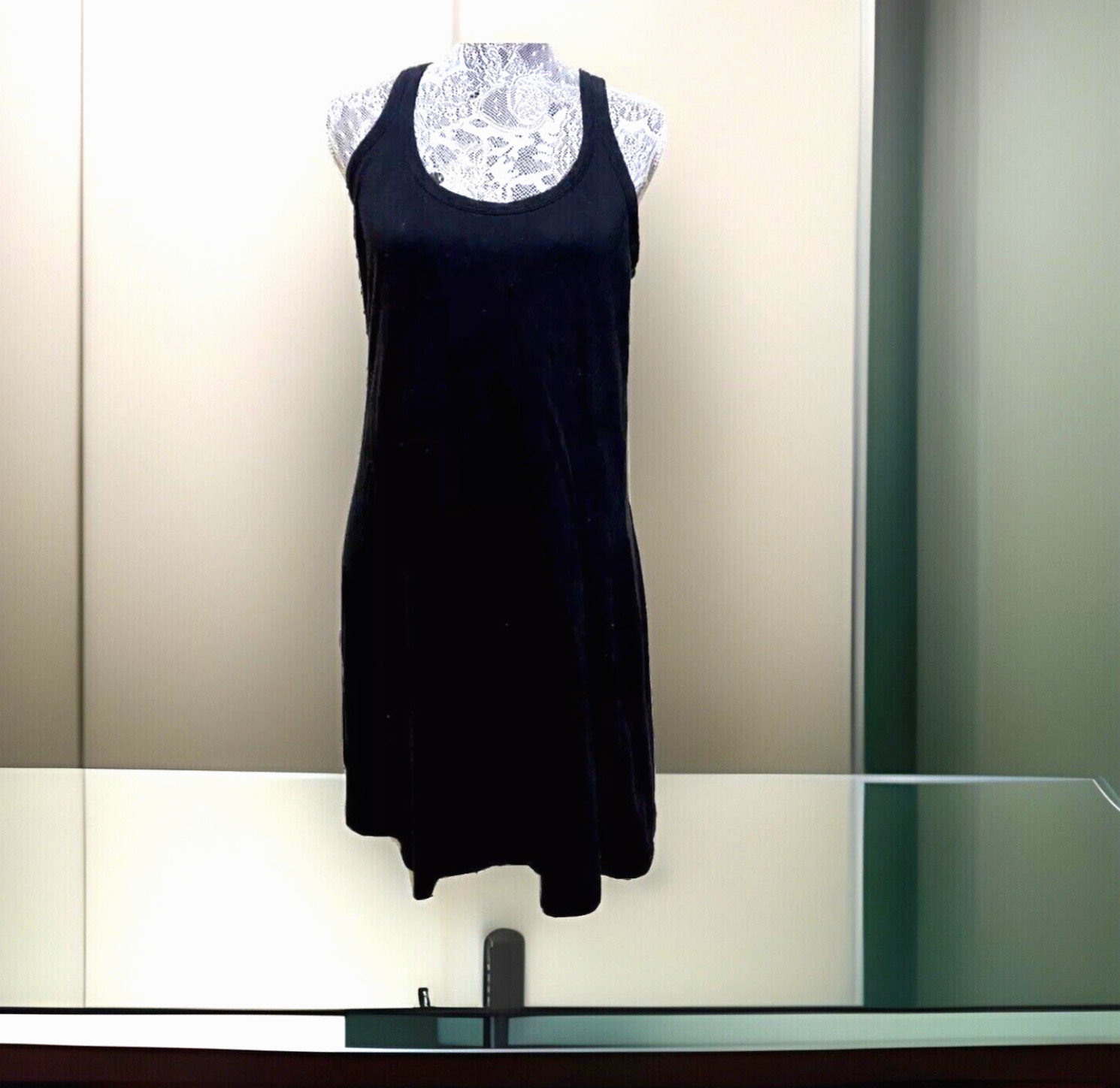 AG Adriano Goldschmied Dress Womens Hippie Festival Sleeveless Tank Black Size M thumbnail 4