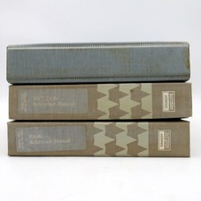 Vintage Tandy 1000 BASIC, MS-DOS, Multiplan Worksheet Reference Manuals, 1983/84