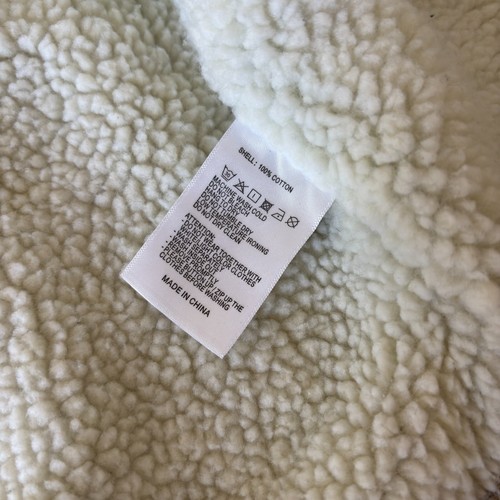 Brandy Melville Corduroy Jacket One Size Khaki 100% Cotton Short Coat New - 第 10/10 張圖片