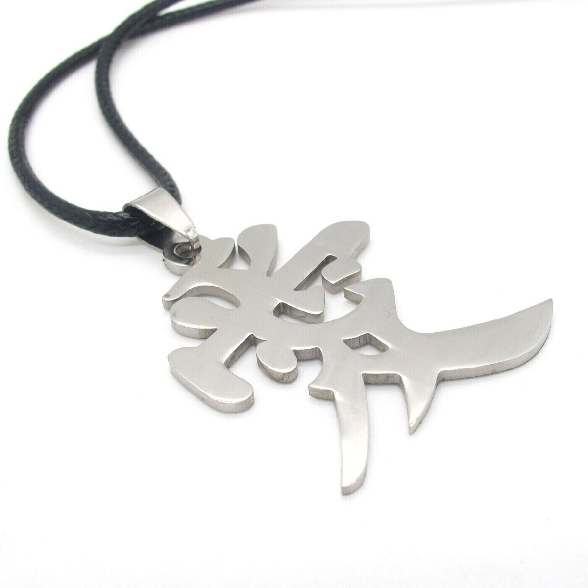 collar de naruto gaara love kanji símbolo colgante sasuke itachi