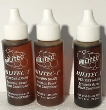 x3 Militec-1 weapons grade synthetic based metal conditioner NSN 9150014159112